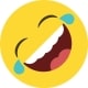 Laughing Emoji Sticker +$0.95