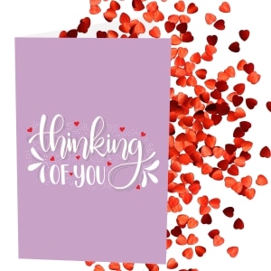 Heart Bomb Card | Thinking Of You | Increase The Glitter | Add A Custom Message To The Inside & Outside | Add Stickers To The Inside & Outside | Anonymous Prank Website | Prank Mail | Ship Your Enemies Glitter